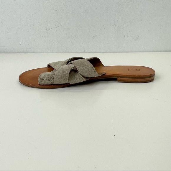 Frye Women's Carla Criss Cross Open Toe Sandal Size 7.5 - Picture 4 of 9